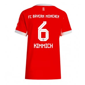 Bayern Munich Joshua Kimmich #6 Dámské Domácí Dres 2025-26 Krátký Rukáv